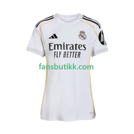 Fotballdrakt Real Madrid Dame Hjemmetrøye 2025-2026 Kortermet